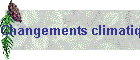 Changements climatiques