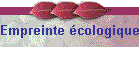 Empreinte cologique
