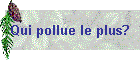 Qui pollue le plus?